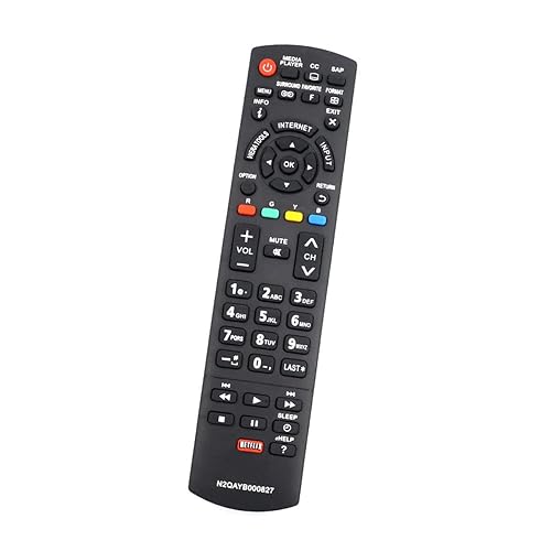 N2QAYB000827 Remote Control for Panasonic TV TC-P60S60 TC-P55S60 TC-P50S60
