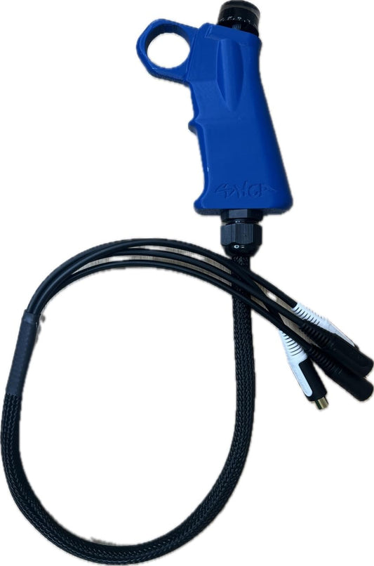 Sky High Car Audio Exclusive Grip Bass Knob (Blue)