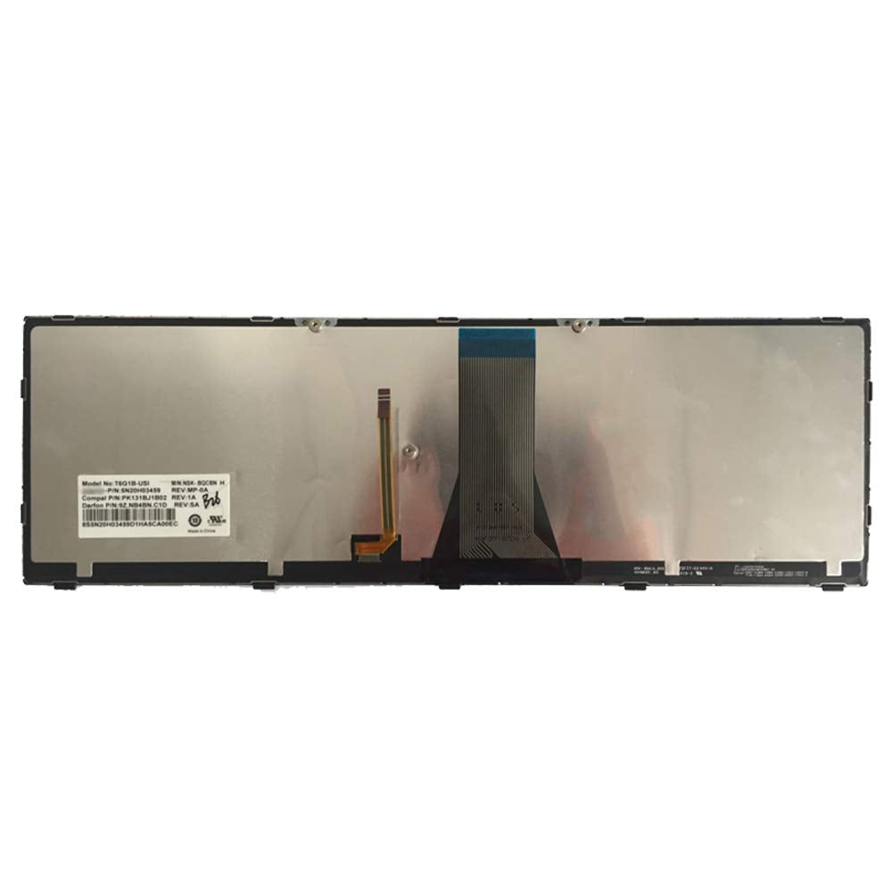 Laptop Replacement Keyboard Fit Lenovo Z50-70 Z50-70A Z50-75 Z50-80E Z51-70 Z51-70A US Layout with Backlight