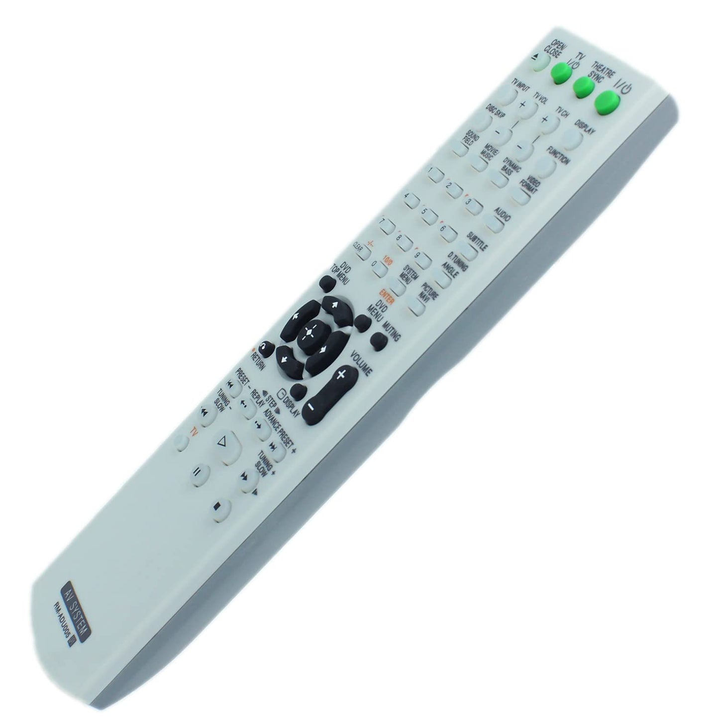 RM-ADU005 Remote Control Replacement for Sony DVD Home Theater System DAV-DZ20 HCD-DZ20 DAV-DZ230 HCD-DZ230 DAV-DZ630 HCD-DZ630 DAV-HDX265 HCD-HDX265