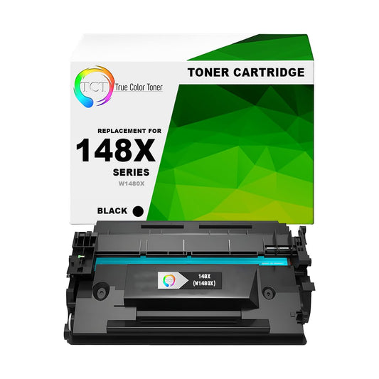 TCT 148X Toner Cartridge - Compatible Replacement for HP 148X W1480X Black High Yield Works with HP LaserJet Pro 4001 4001dn Printers (9,500 Pages)