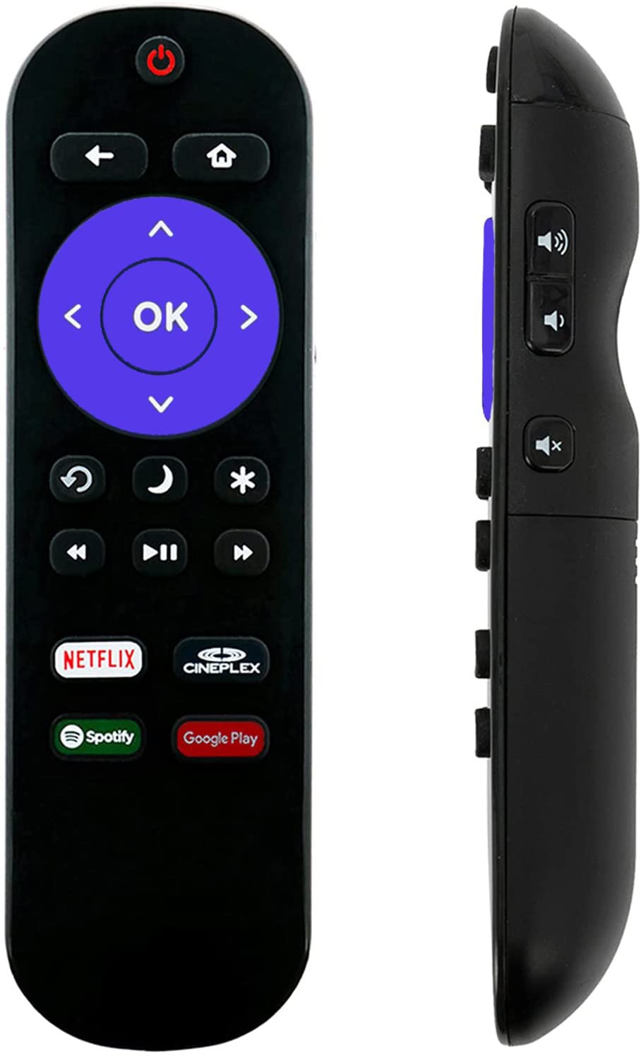 Universal Remote Compatible with All Insignia Roku TV with Spotify Cineplex Google Play