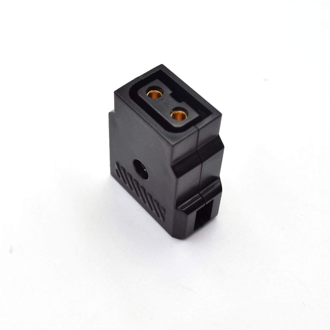 SZJELEN 2pcs Female D-tap Plug,Ptap Rewirable DIY Socket for DSLR Power Supply Anton Bauer V Mount Plate Battery P-tap Splitter (Female d-tap Plug)