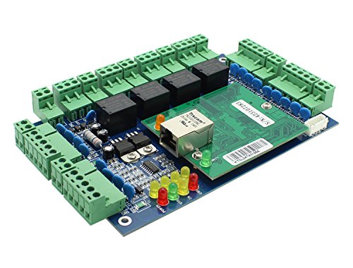 MENGQI-CONTROL Professional 4 Doors TCP/IP Network Wiegand 26/34 bit Access Control Board Panel Access Controller