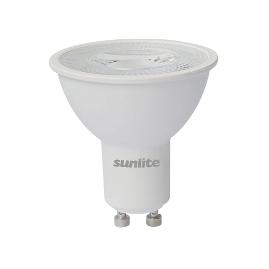 Sunlite 80527 LED MR16 Reflector Spotlight Bulb, 7 Watts (50W Halogen Bulb Replacement) 120 Volt, 550 Lumen, 35° Flood Beam, GU10 Base, Dimmable, ETL