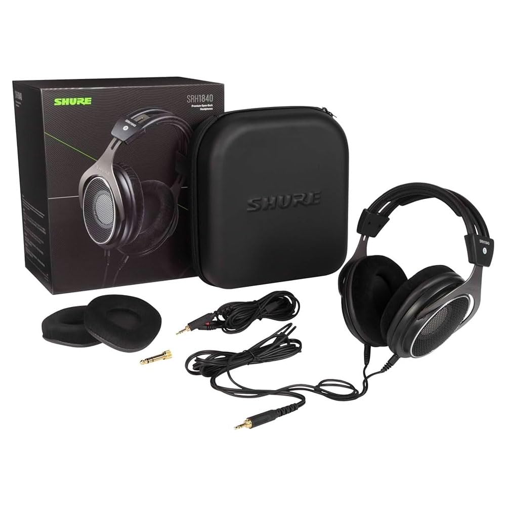 Shure SRH1840 Open-Back Mastering and Studio Headphones