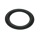 RS-5.25: 5.25" Rubber Surround, 5.125" OD, 3.5" ID, Black Angle Attach