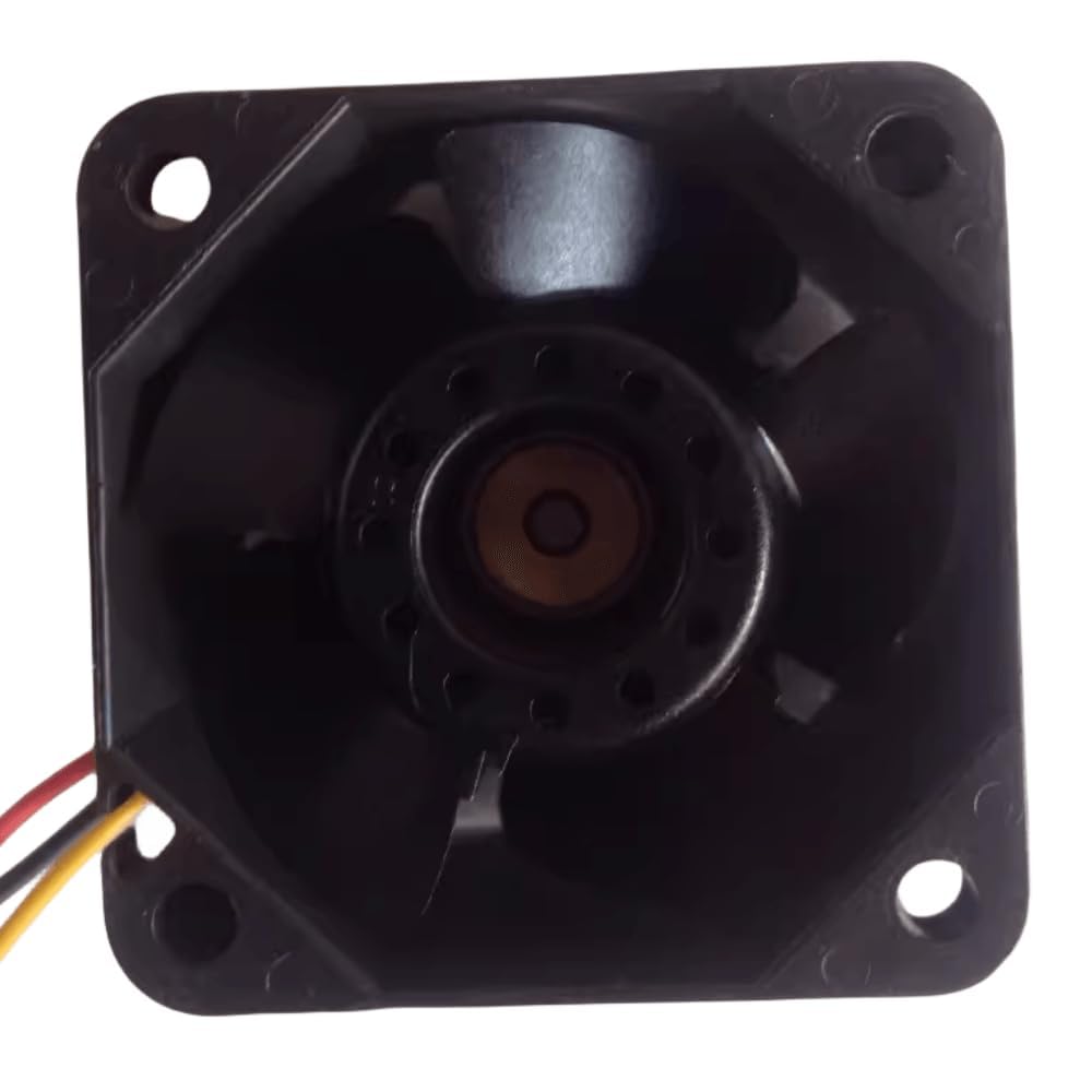 109P0412B3033 12V 0.28A 40MM Fan - 4028 4CM 3-Wire Server Cooling Fan, Black
