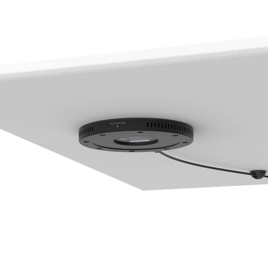 Humanscale Under Desk Wireless Charger, 10W Qi Compatible Under Table Wireless Charger, Versatile Invisible Wireless Charger, Touchless Under Desk