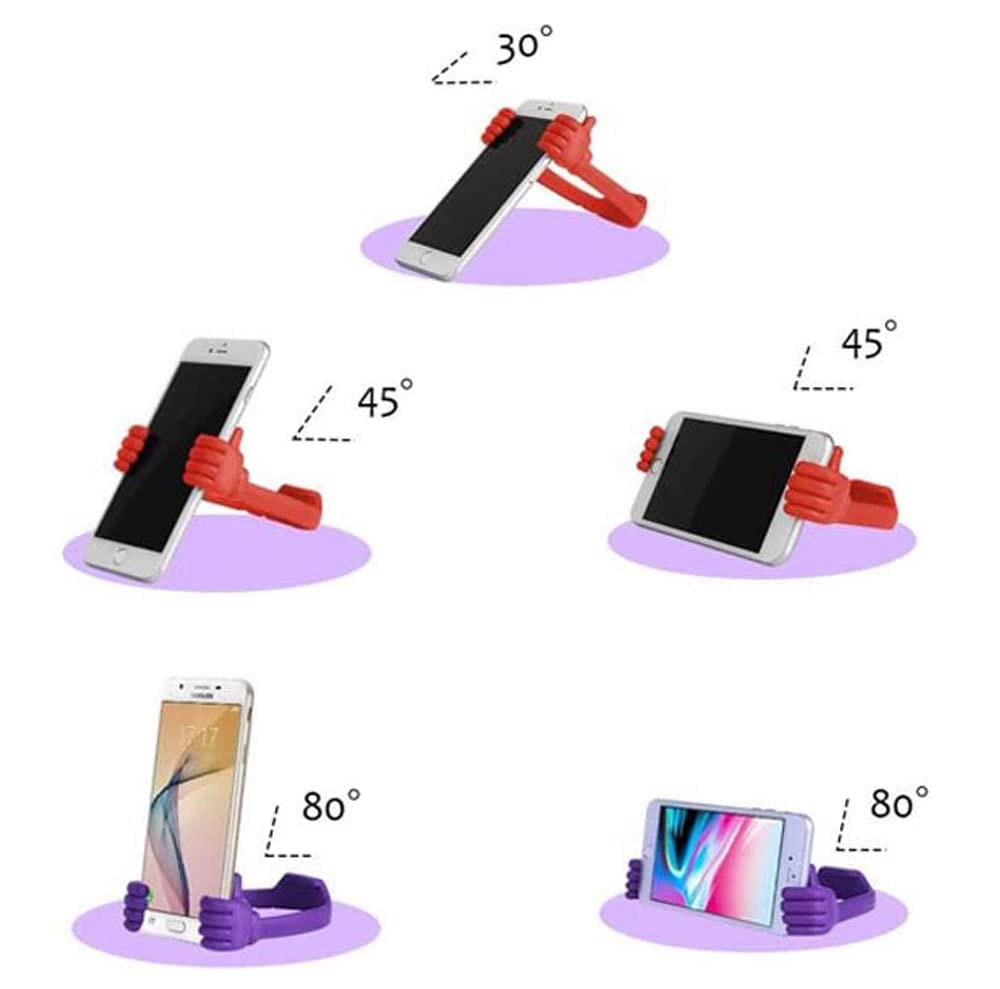 Thumbs Up Cell Phone Holder for Desk for Valentines Day,Universal Flexible Cell Phone Stand for Tablet Holder, Cellphone Holder Smartphone Stand