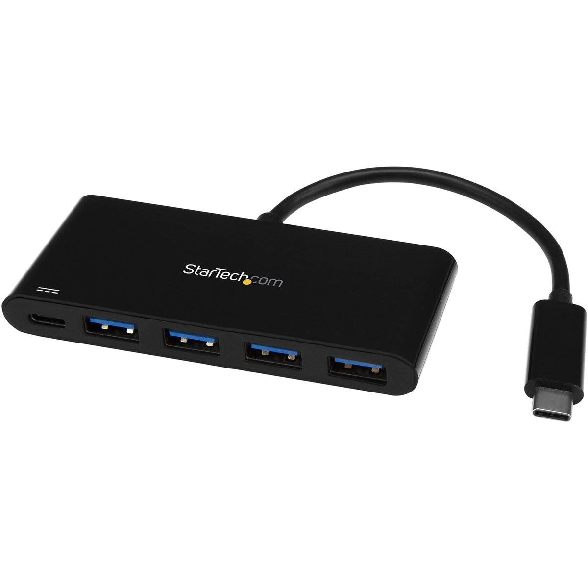 StarTech.com 4 Port USB C Hub with 4 USB Type-A Ports (USB 3.0 SuperSpeed) - 60W Power Delivery Passthrough Charging - USB 3.0 (5Gbps) Laptop Hub