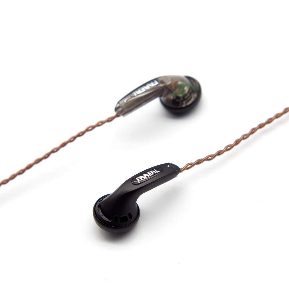 FAAEAL Headphones Iris 2.0 Without Mic Version,Wired Earphones with 3.5mm Plug,Durable Wired Ear Buds with Dynamic Crystal Clear Sound,Good Bass…