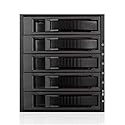 i-Star BPU-350HD-BLACK 3X 5.25 to 5X 3.5 2.5" 12Gb/s HDD SSD Hot-swap Rack