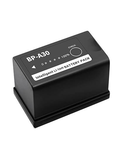 BolidTec Replacement Battery for Canon BP-A30 Compatible with EOS C200,EOS C70,C200B,C220B,EOS C300 Mark II,C300 MK III,C500 Mark II,X605 XF705 4K