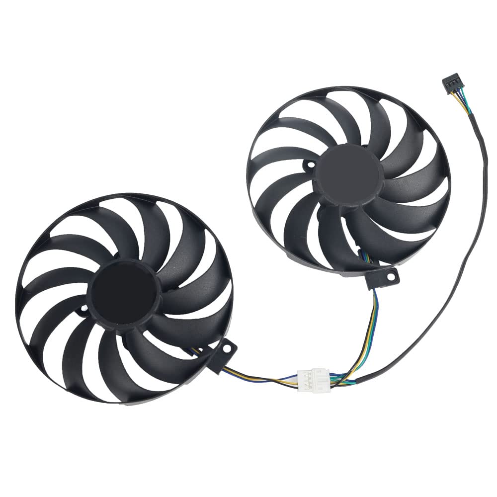 inRobert 95mm RX5700 Graphics Card Fan for ASUS Dual RX 5600 5700 XT EVO Video Card Cooling Fan T129215SU