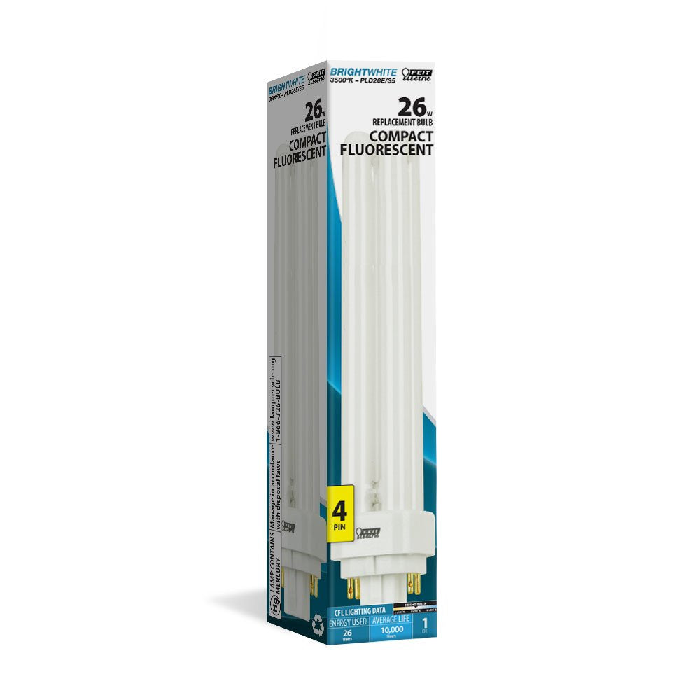 Feit Electric PLD26E/35 26-Watt Fluorescent PL Bulb