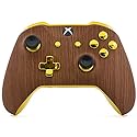 MODDEDZONE UN-Modded Custom Controller compatible with Xbox One S/X... (3.5 mm jack) (Golden Wood)
