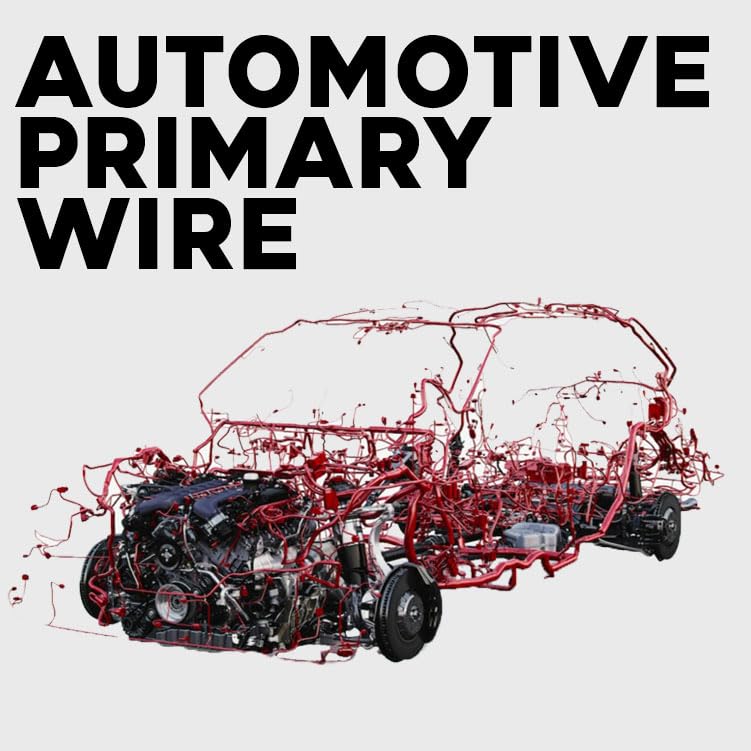 BEST CONNECTIONS Automotive Primary Wire - 100ft (Various Color Options) | Ideal for Trailer, Speaker, and Lighting Circuits | Durable Primary/Remote, Power/Ground Electrical Wiring (12 Gauge, Blue)