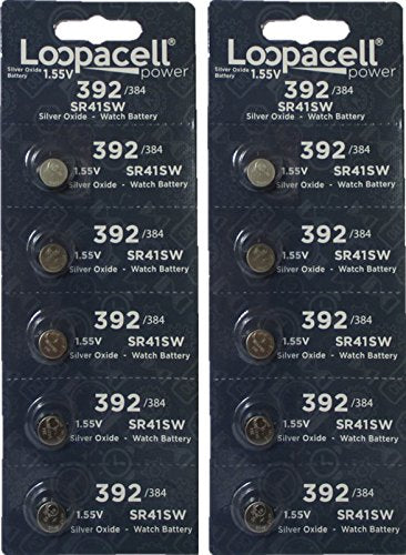 LOOPACELL 10 392/384 Silver Oxide Batteries
