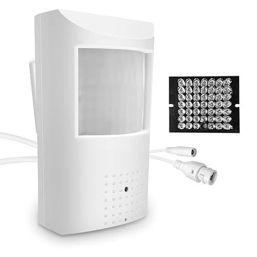 MWRCTV Audio 4MP(1440P) 3.7mm Lens Night Vision Mini IP 940nm Infrared IR led PIR Style P2P Indoor POE Motion Detector Security Camera