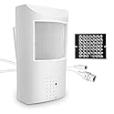 MWRCTV Audio 4MP(1440P) 3.7mm Lens Night Vision Mini IP 940nm Infrared IR led PIR Style P2P Indoor POE Motion Detector Security Camera
