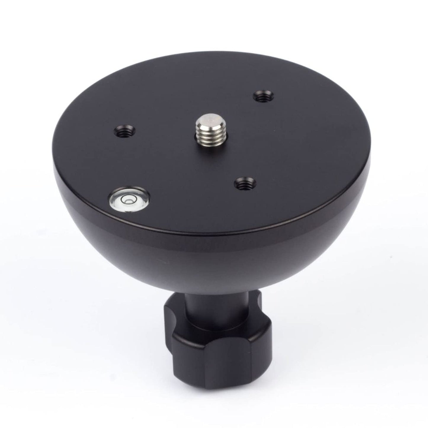 XINYING 100mm Bowl Adapter,Half Ball Flat to Bowl Adapter Converter with 3/8 inch Screw for Manfrotto Weifeng Video Tripod Fluid Head DSLR Rig Camera