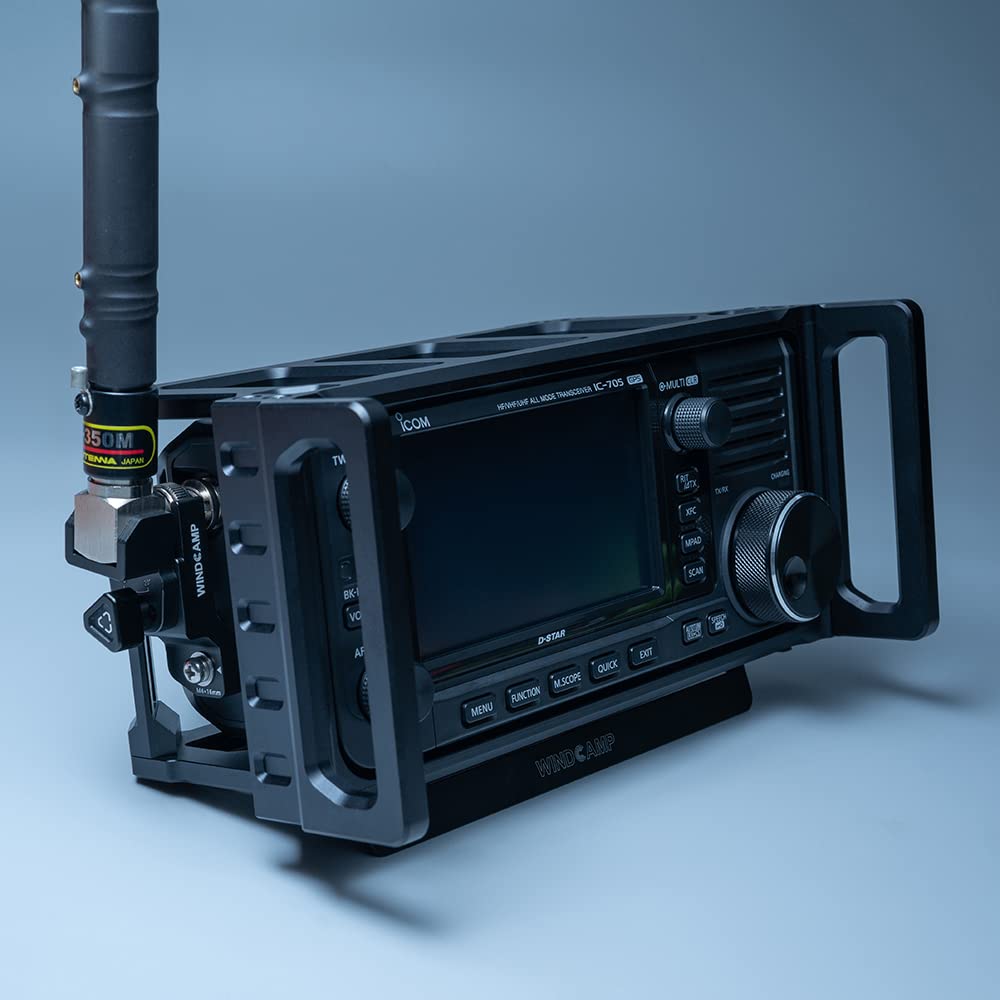WINDCAMP RC-2 Quick Release Antenna Support for ICOM 705 ICOM IC-705 Adapted for ARK-705 Shield