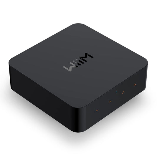 WiiM Pro AirPlay 2 Receiver, Google Cast Audio, WiFi Multiroom Streamer, Compatible with Alexa, Siri and Google Assistant, Stream Hi-Res Audio from