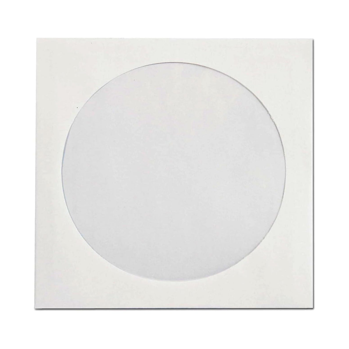 Quality Park Paper CD/DVD Sleeve, Ungummed, White, 4.825 x 5, 250 per Box, (62905)