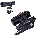 iShoot All-Metal Quick Self-Locked Long Lever Clamp Converter Adapter with Knob Fine-Tuned, Compatible with Manfrotto 200PL Plate & Arca-Swiss Fit