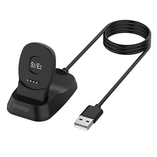 LOKEKE Compatible with TicWatch S2 Magnetic USB Charging Cable Dock, Replacement USB Charger Charging Cable Dock Compatible with TicWatch S2