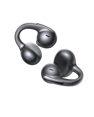 Baseus Bowie MC1 Pro Open Ear Clip-On Headphones, Hi-Res LDAC & HiFi4 Acoustic Sound, 5g Ultra-Lightweight Comfort, SuperBass 2.0, DNN 4-Mic AI Clear…