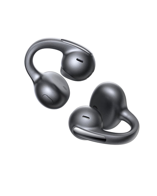 Baseus Bowie MC1 Pro Open Ear Clip-On Headphones, Hi-Res LDAC & HiFi4 Acoustic Sound, 5g Ultra-Lightweight Comfort, SuperBass 2.0, DNN 4-Mic AI Clear…