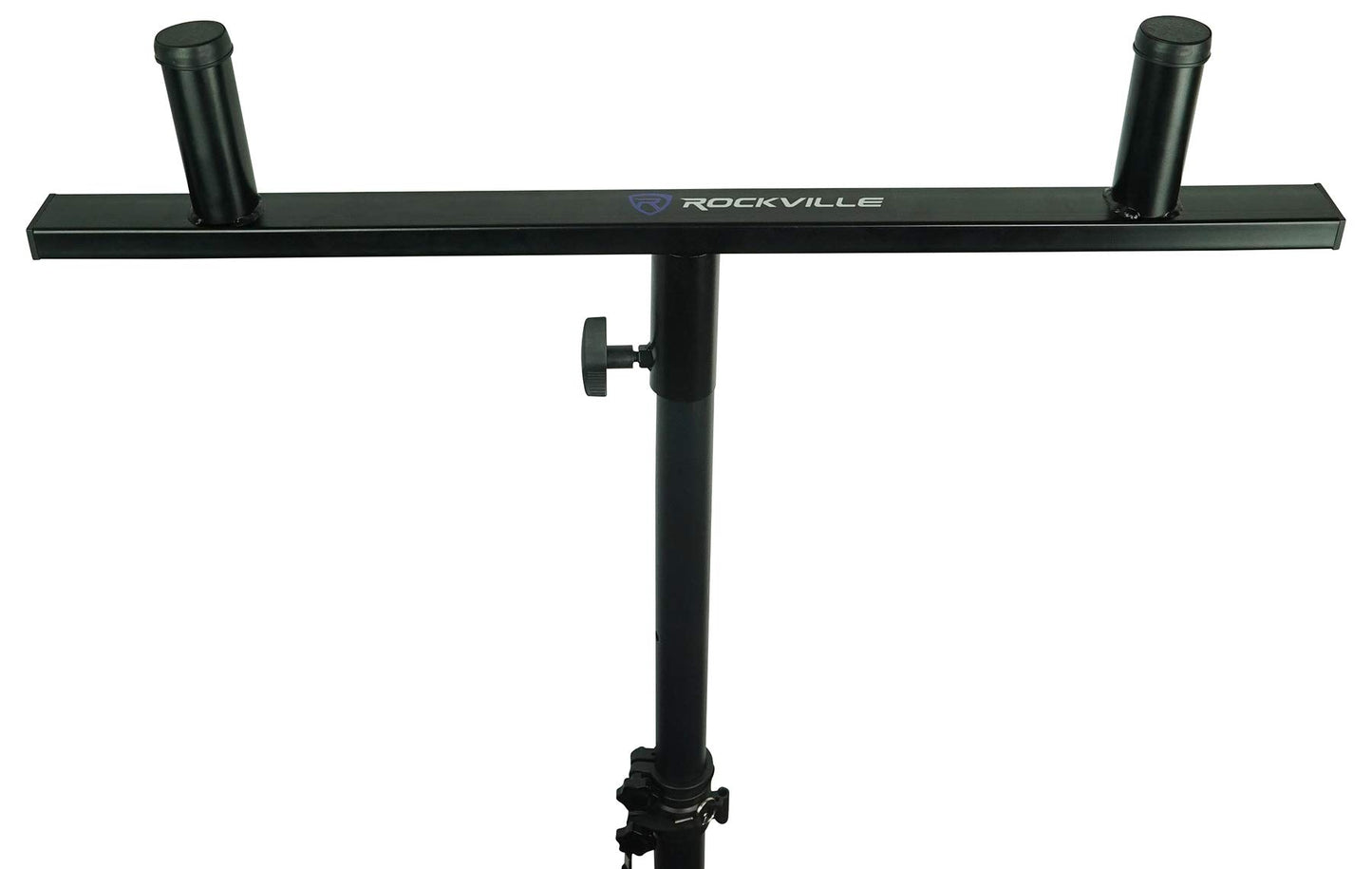 Rockville DP Mount Dual 8/10/12" PA Speaker Cabinet Adapter, Sturdy Steel, 80 lbs Capacity, Space-Saving, for DJs and Live Sound Professionals