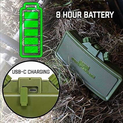 Catastrophic Industries Claymore Portable Bluetooth Speakers | Stereo Sound, Loud Speakers, Hi-Fi Audio | Waterproof, Dustproof, Shockproof Indoor