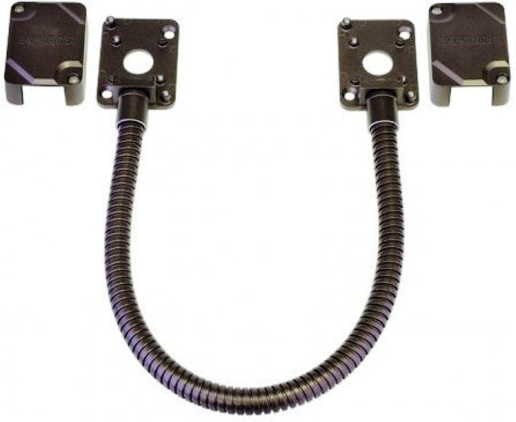 Seco-Larm SD-969-M15Q/B Armored Electric Door Cord/Removable Covers, Bronze, Designed to carry wiring to conduct power to electric locks or access