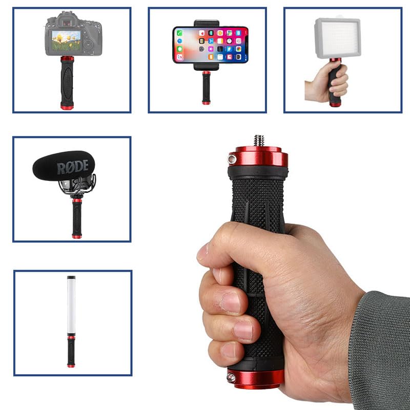 HuaerHui Camera Handle Grip Support Mount Universal Stabilizer Holder Stand with 1/4 inches Thread for Digital Video Camera Camcorder Action Camera