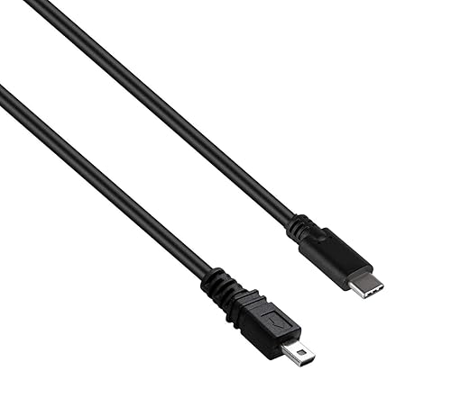 USB Picture Transfer Charge Cable with USB-C Connector UC-E6 UC-E16 UC-E17 for Select Nikon Coolpix/DSLR Cameras for PC, iPhone 15, Smartphone
