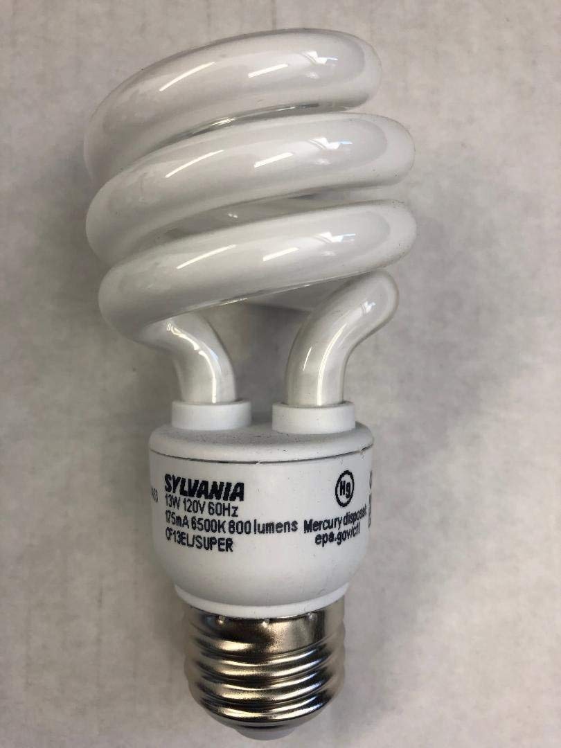 Sylvania 20016 Super saver cfl 6500k 13W 4-PACK
