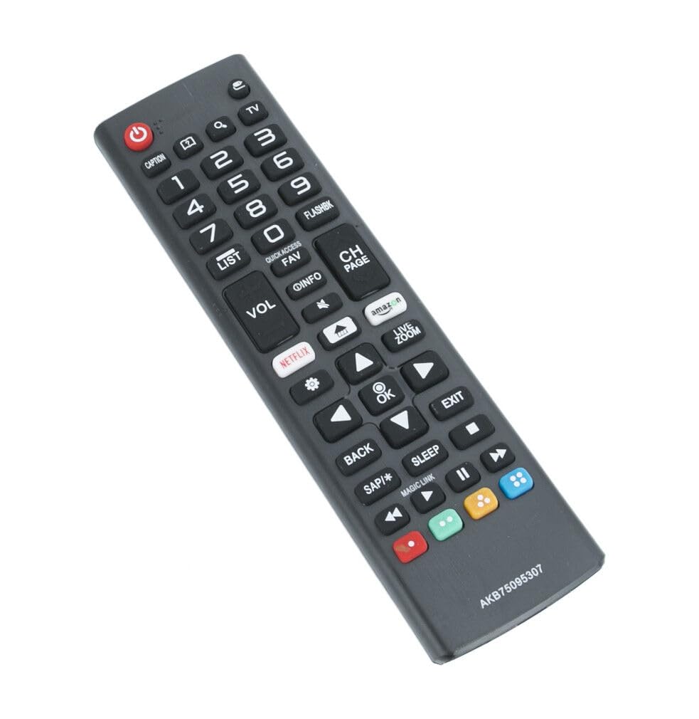 New AKB75095307 Remote Control Replace Compatible with L-G TV 32LJ550B-UA 32LJ550M-UB