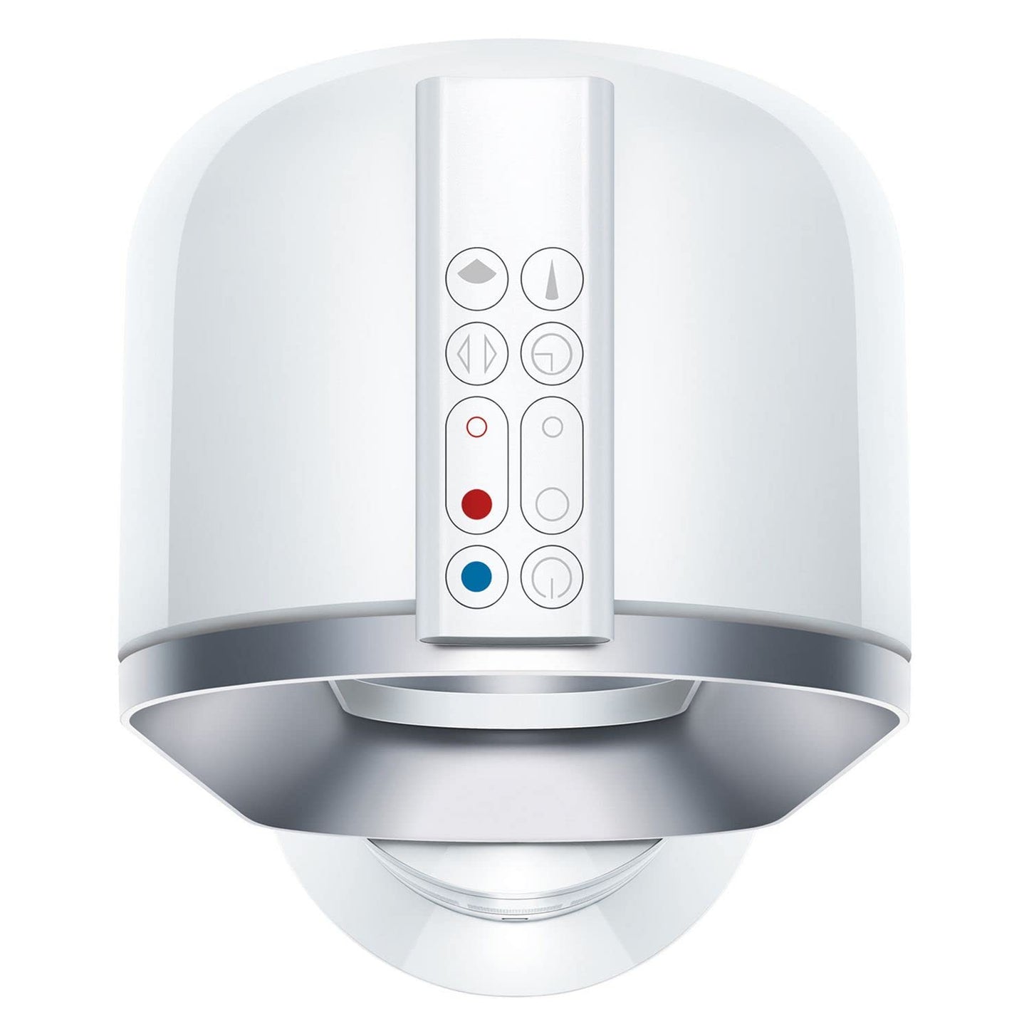Dyson Hot+Cool AM09 Tower Bladeless Fan Heater - White/Silver (Renewed)