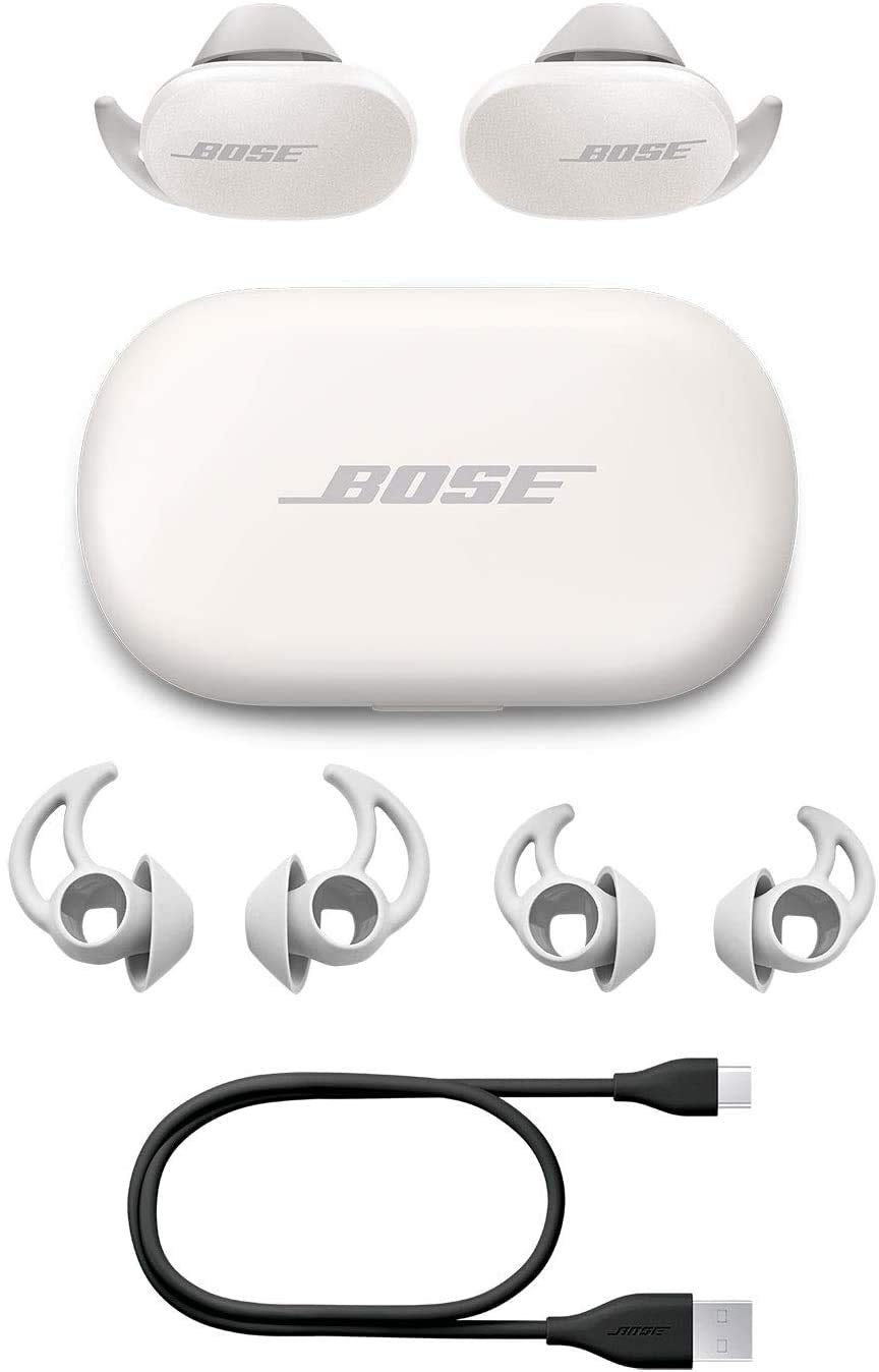 Bose QuietComfort II In-Ear True Wireless Earbuds - Soapstone (Renewed)