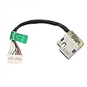 GinTai DC in Power Jack Harness Cable Socket Plug Charging Port Replacement for HP Pavilion x360 11m-ad113dx 808155-018