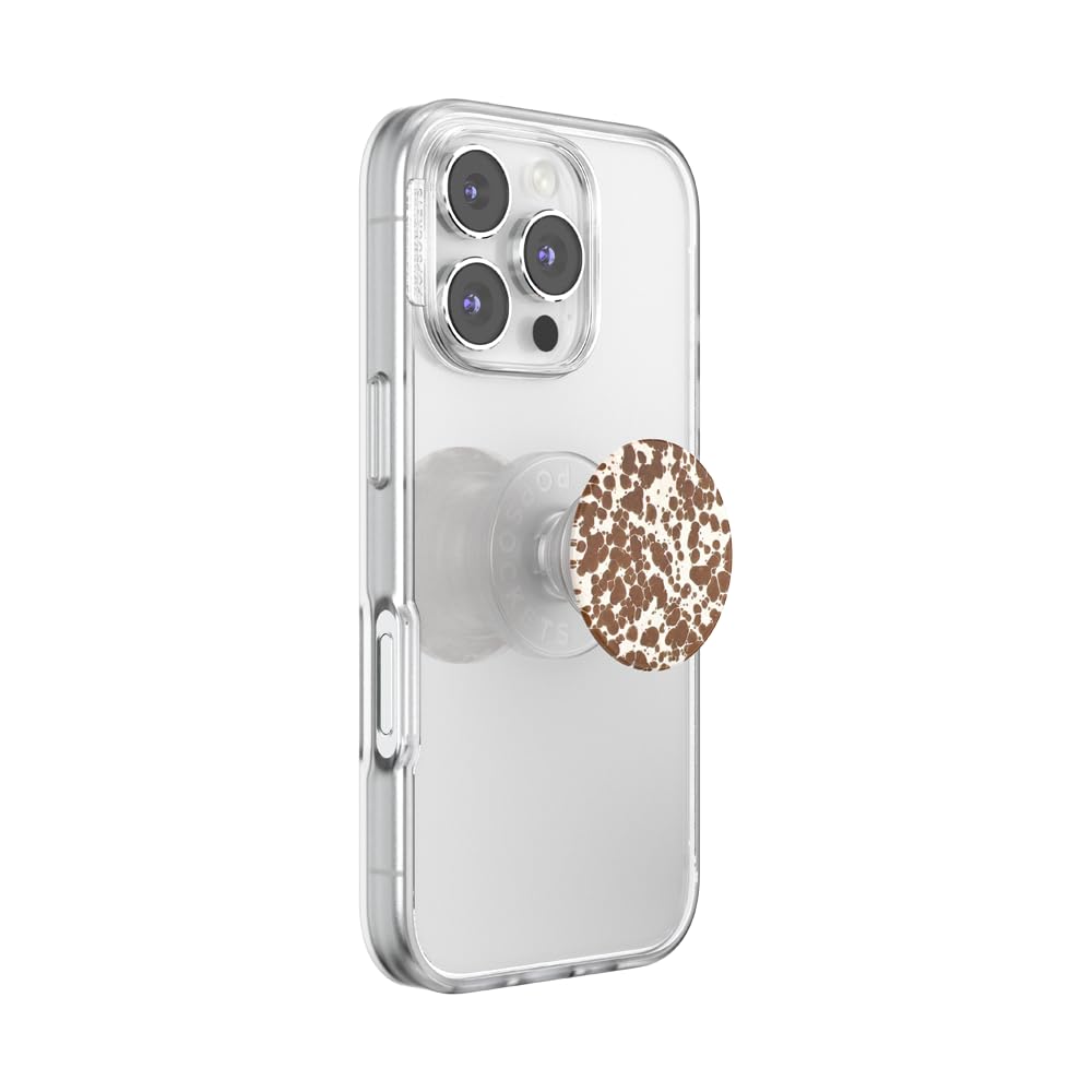 PopSockets Phone Grip with Expanding Kickstand, Adhesive Grip, Enamel - Spotted Soil