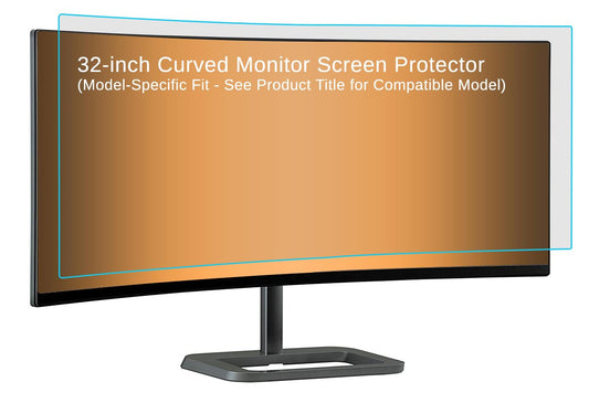 Photodon Anti-Glare Screen Protector to fit The Samsung LC32F397FWNXZA 32-inch Curved Monitor with Installation Kit