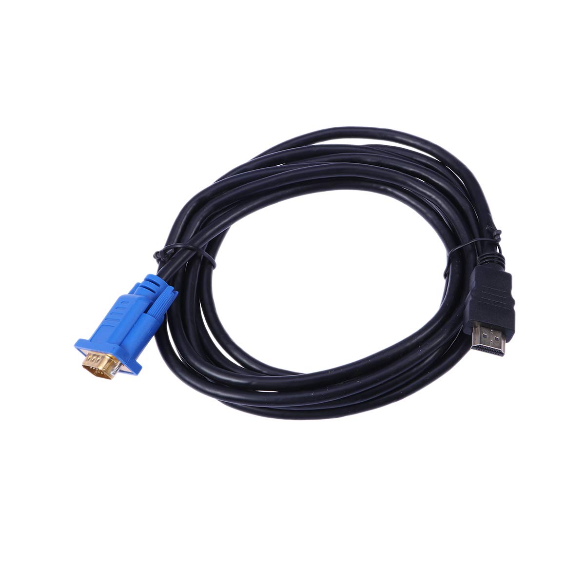 Hemobllo to vga Cord Male to vga Male Wire 15pin Video Converter Adapter Cable Cord 1080p