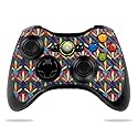 MightySkins Carbon Fiber Skin for Microsoft Xbox 360 Controller - Bold Tile | Protective, Durable Textured Carbon Fiber Finish | Easy to Apply