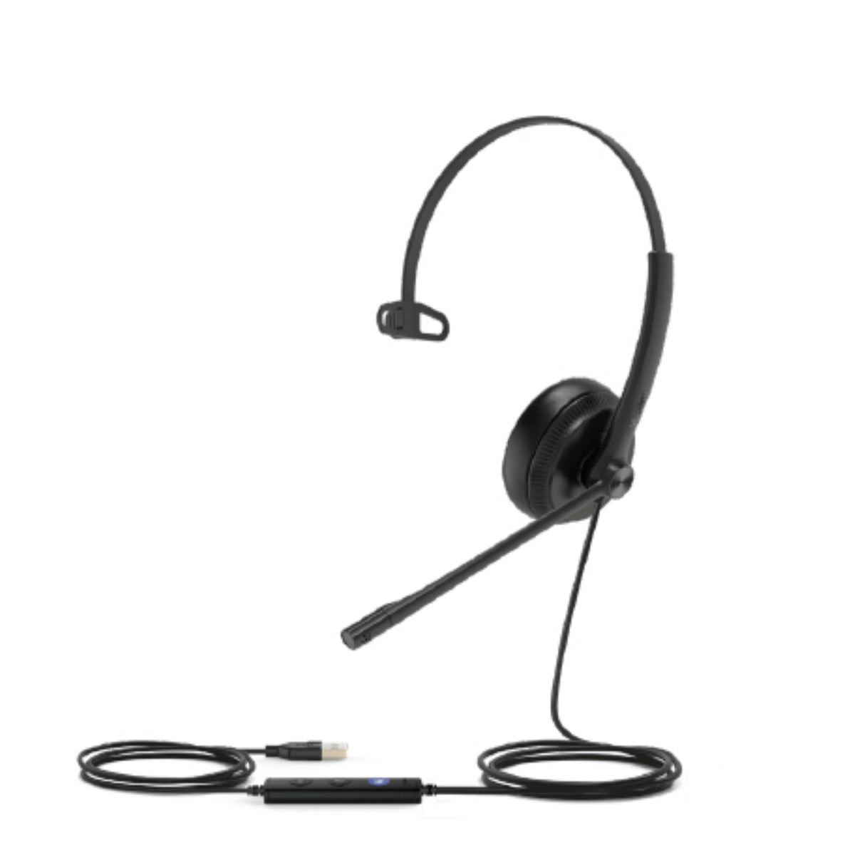 YeaLink UH34 Noise Canceling Mono On-Ear Headset, MT Certified