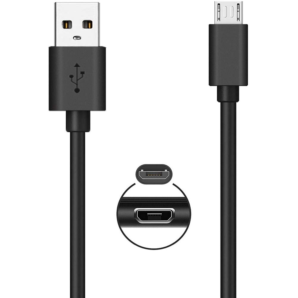 6FT Micro USB Cable,Fast Charger Compatible with Fire HD Tablet,X-Box One,Dual-Shock 4,PS4 Controller Charging Cord for Samsung Fire Stick,Android