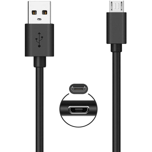 6FT Micro USB Cable,Fast Charger Compatible with Fire HD Tablet,X-Box One,Dual-Shock 4,PS4 Controller Charging Cord for Samsung Fire Stick,Android
